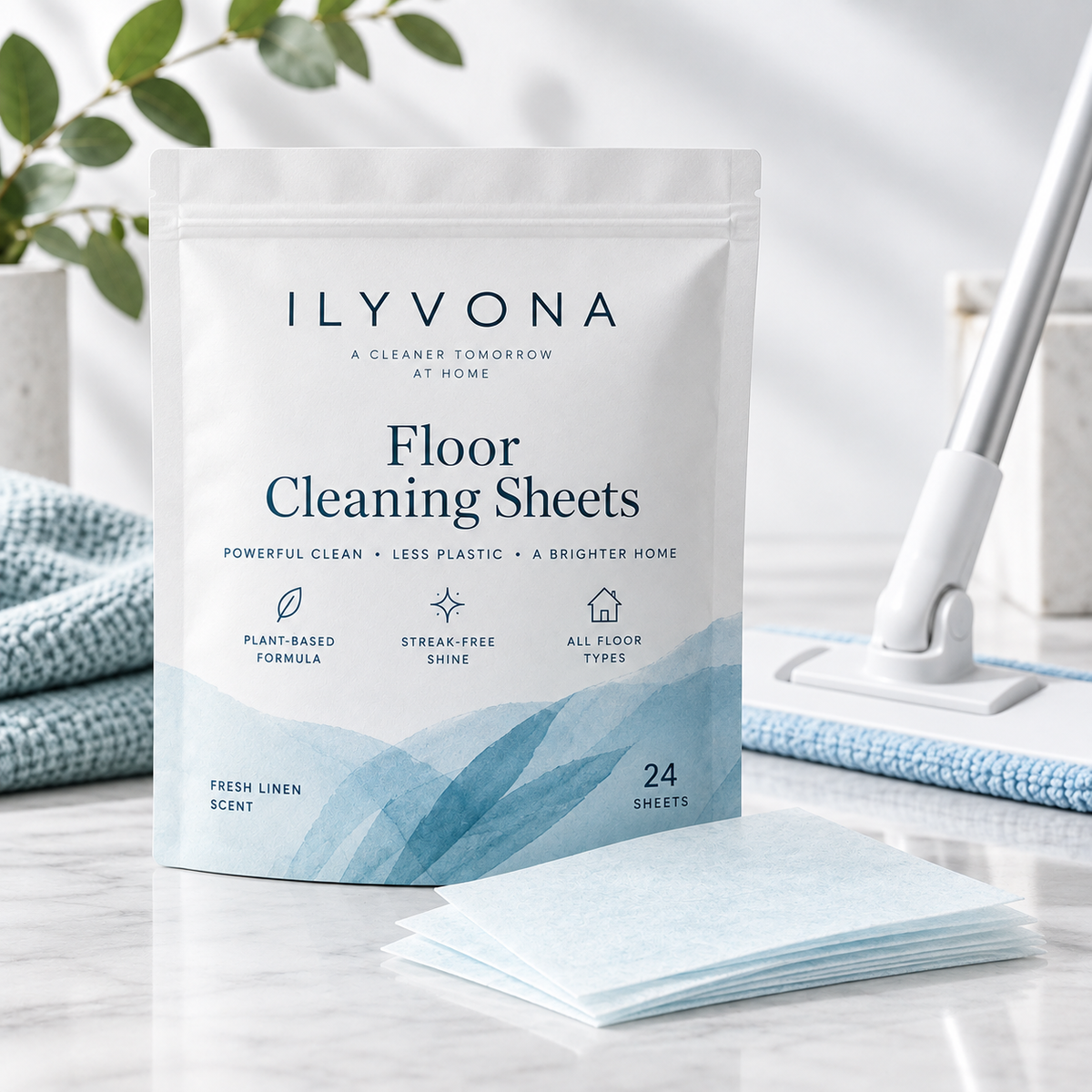 ILYVONA Floor Cleaning Sheets