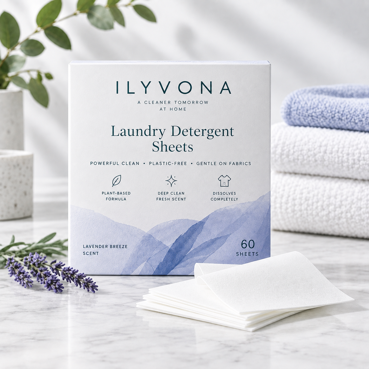ILYVONA Laundry Detergent Sheets